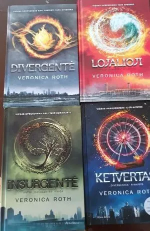 Ketvertas. Divergentės rinkinys