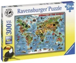 Dėlionė Ravensburger Animals of the World 132577, 49 cm x 36 cm