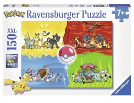 Dėlionė Ravensburger Pokémon Puzzle - Pokemon Types (150 XXL Pieces) (10110035) /Puzzles /Multi