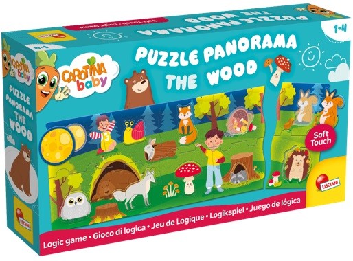 Carotina Baby Panorama puzzle - Forest