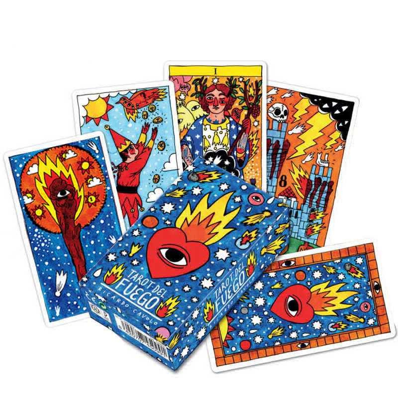Stalo žaidimas Bicycle Tarot del Fuego by Richardo Cavolo