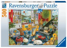 Dėlionė Ravensburger Music Room 168361V, 49 cm x 36 cm