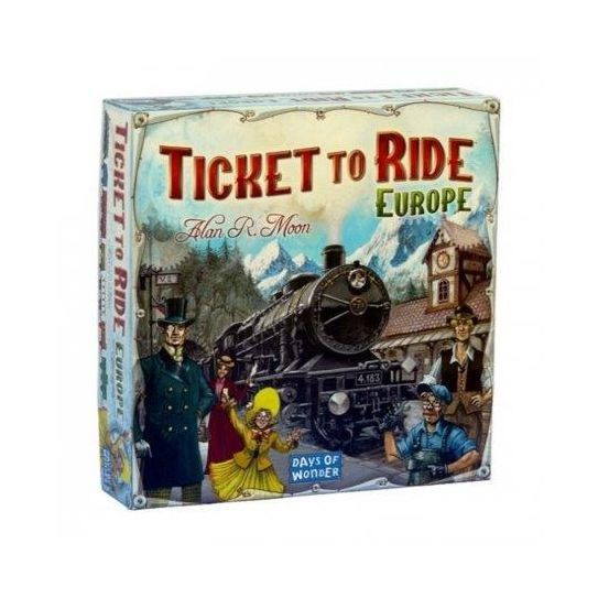 Stalo žaidimas Kadabra Ticket to Ride Europe 7202, LT LV EE