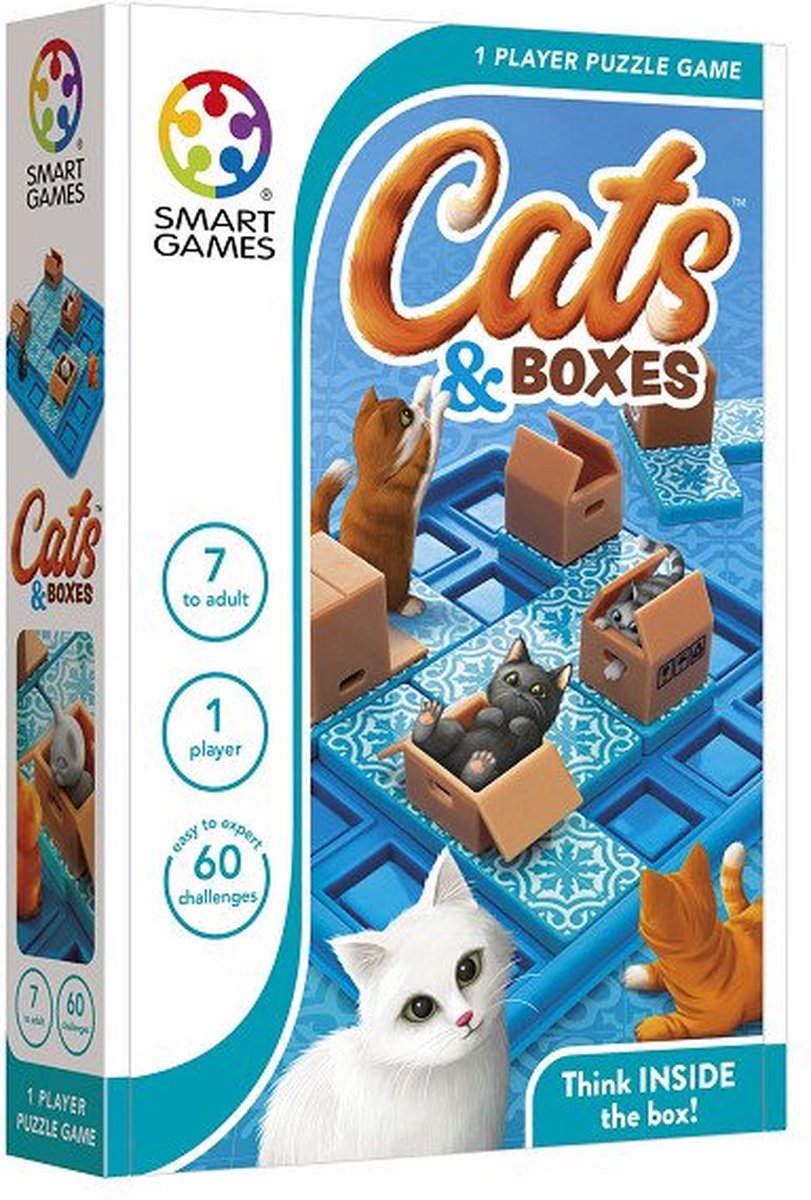 Stalo žaidimas Smart Games Cats & Boxes