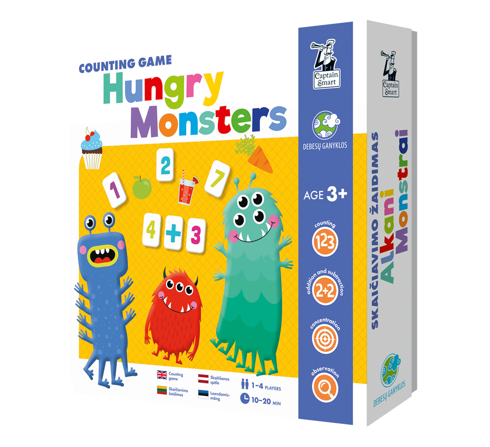 Stalo žaidimas Hungry Monsters