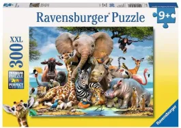 Dėlionė Ravensburger African Friends 13075, 49 cm x 36 cm