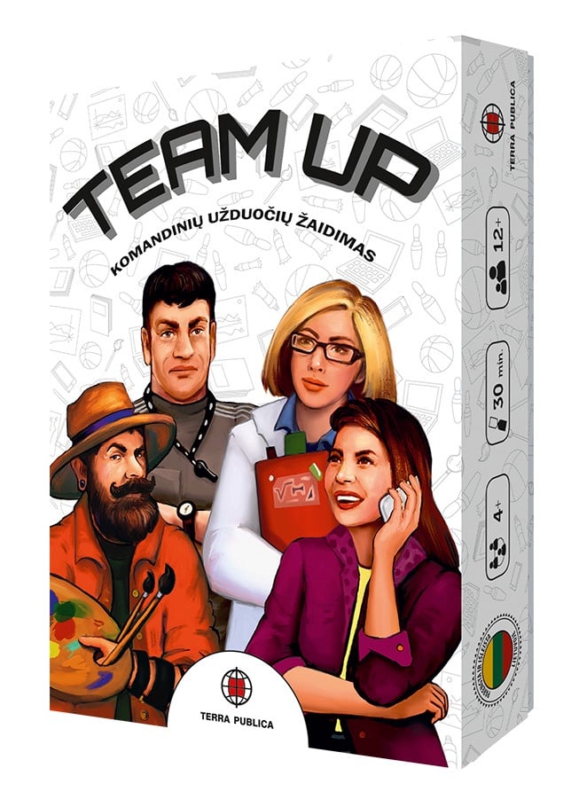 Stalo žaidimas Team up, LT