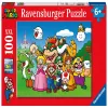 Dėlionė Ravensburger Super Mario Fun 100 Teile XXL, 100 pc(s), Video game, 6 yr(s)