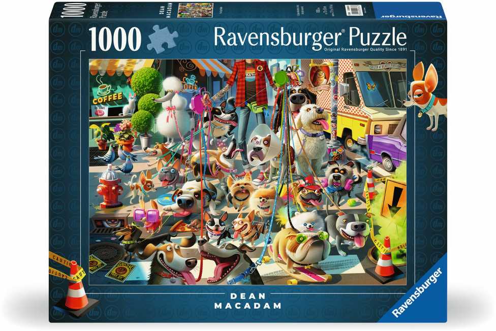 Dėlionė Ravensburger Puzzle 1000 pc Dog Walker