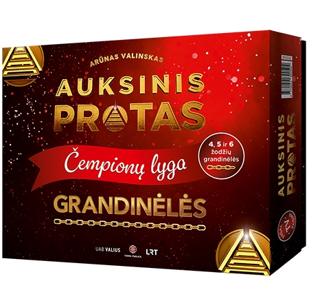 Stalo žaidimas „Auksinis protas. Grandinėlės. Čempionų lyga“