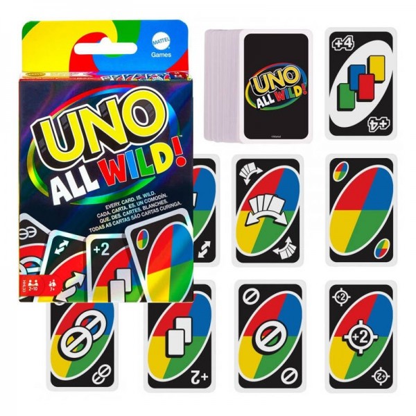 Stalo žaidimas Mattel Uno All Wild HHL33