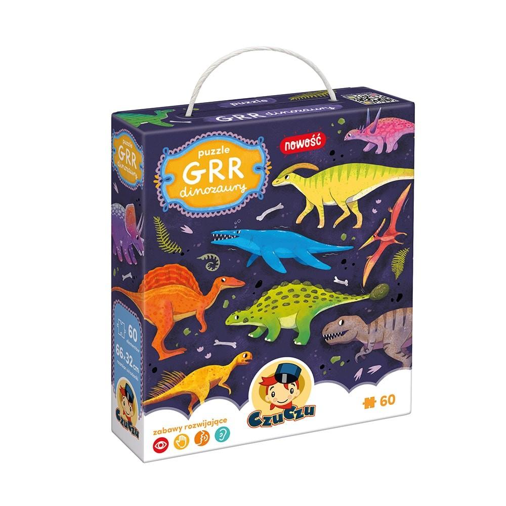 Dėlionė CzuCzu Dinosaurs 2412, 32 cm x 66 cm