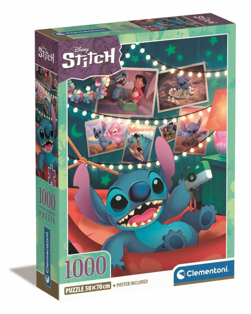 Clementoni Dėlionė 1000 vnt. - Disney Stičas