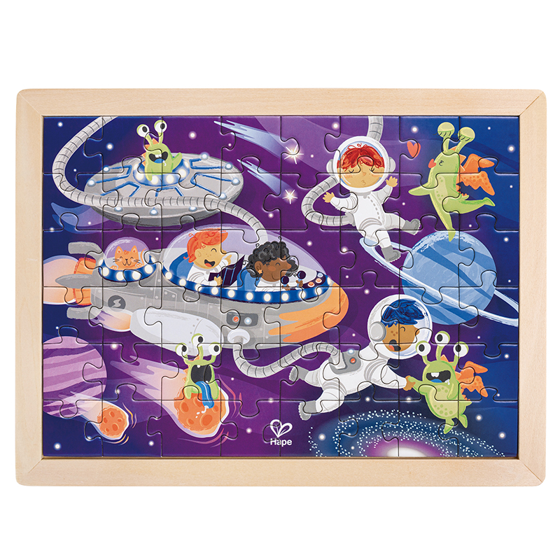 HAPE dėlionė Space Friends, E1644A