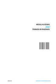 Medijų kultūros balsai: teorijos ir praktikos