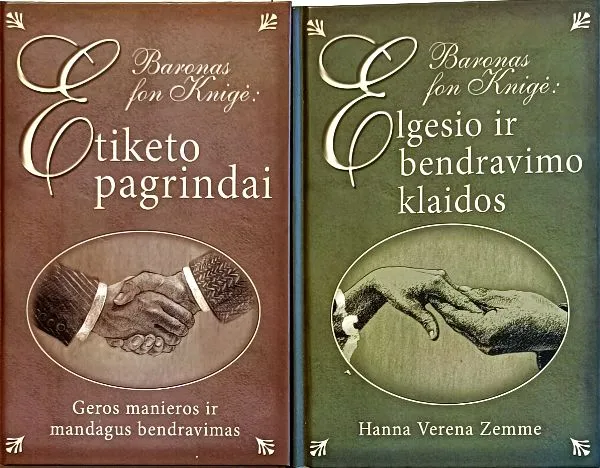 Baronas fon Knigė: Etiketo pagindai / Elgesio ir bendravimo klaidos