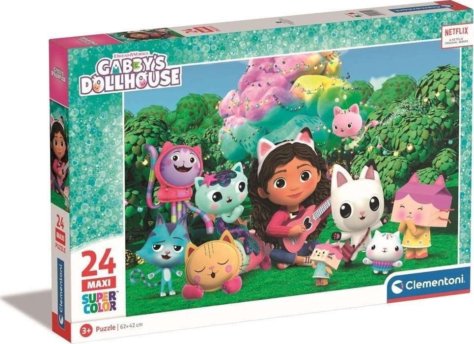 Dėlionė Clementoni Cat House Gabi 28520, 42 cm x 62 cm