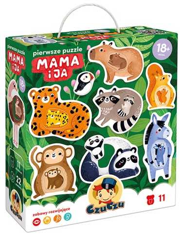 CzuCzu Pierwsze puzzle Mama i ja 93129