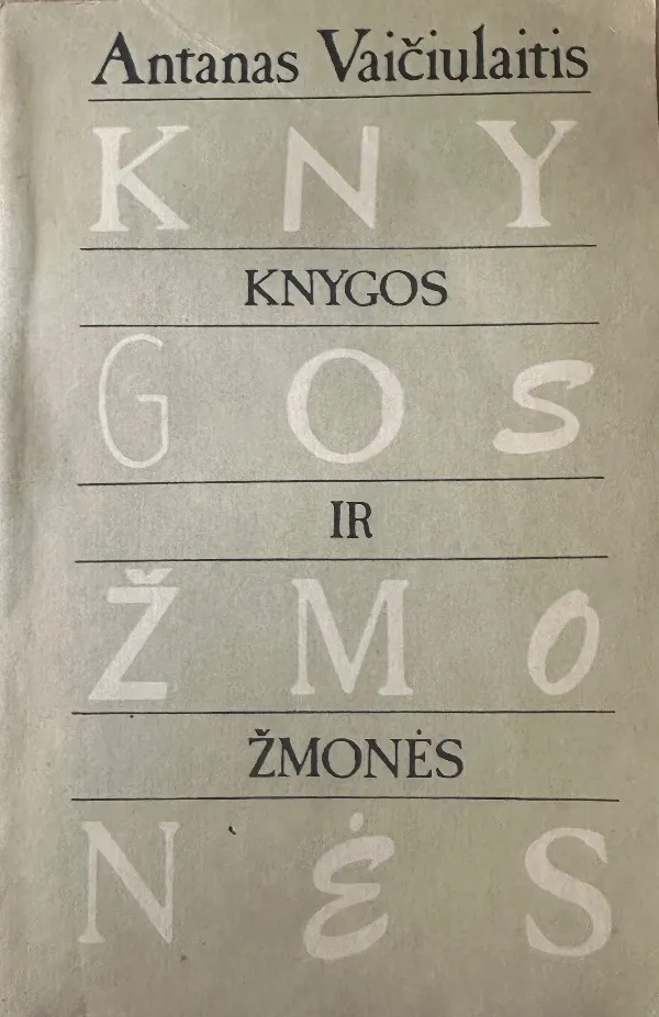Knygos ir žmonės