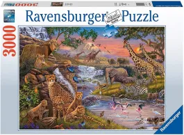 Dėlionė Ravensburger Animal Kingdom, 80 cm x 121 cm
