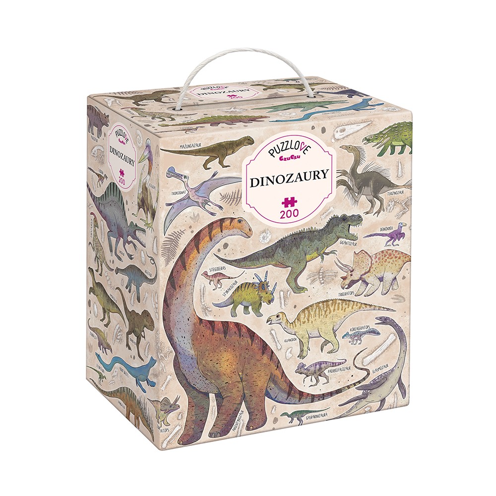 Dėlionė CzuCzu Dinosaurs 2306, 68 cm x 48 cm