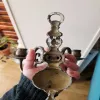 2 vnt vintažinės ant sienos pakabinamos žvakidės