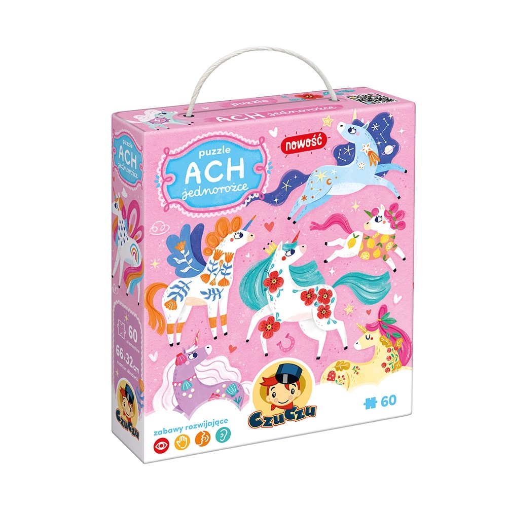 Dėlionė CzuCzu Ah Unicorns 2405, 32 cm x 66 cm