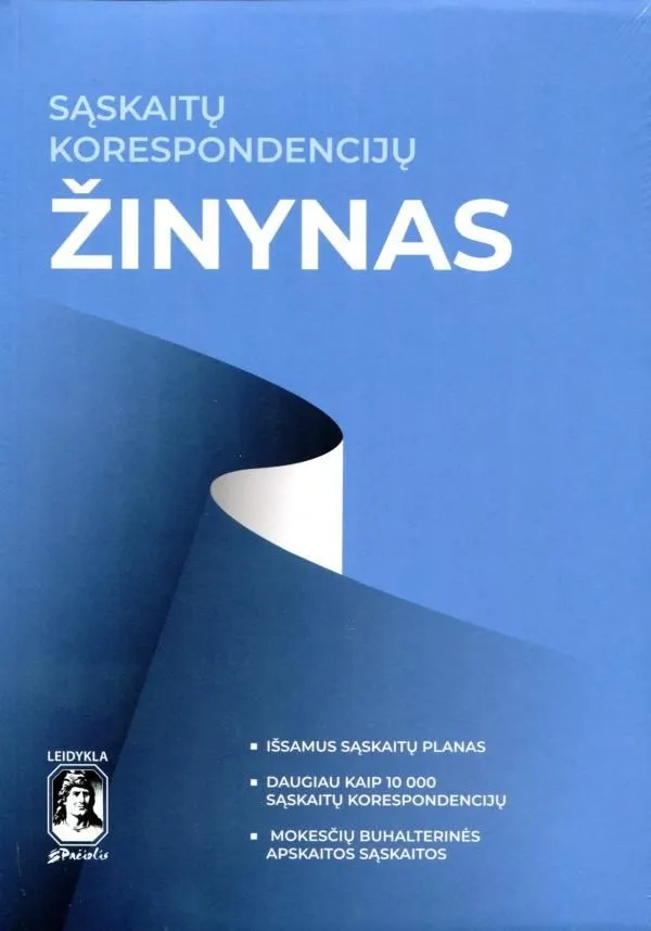 SĄSKAITŲ KORESPONDENCIJŲ ŽINYNAS