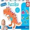 Dėlionė Educa Baby Puzzles Dinosaurs 459746, įvairių spalvų