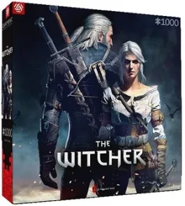 Dėlionė Good Loot Puzzle The Witcher: Geralt & Ciri, įvairių spalvų, 1000 vnt.