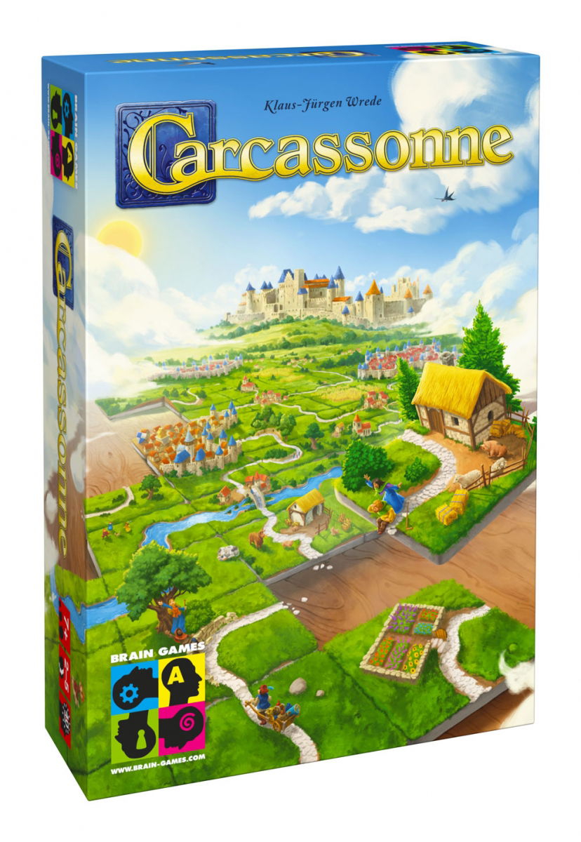 Stalo žaidimas Brain Games Carcassonne Baltic