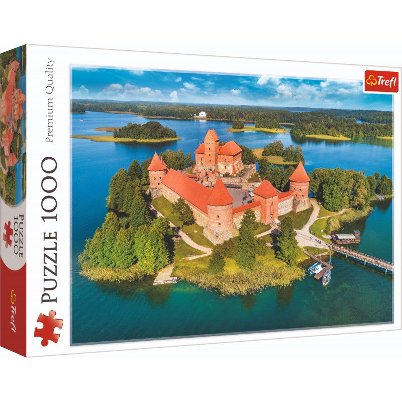 Dėlionė Trefl Trakai Castle 10664T, 48 cm x 68.3 cm