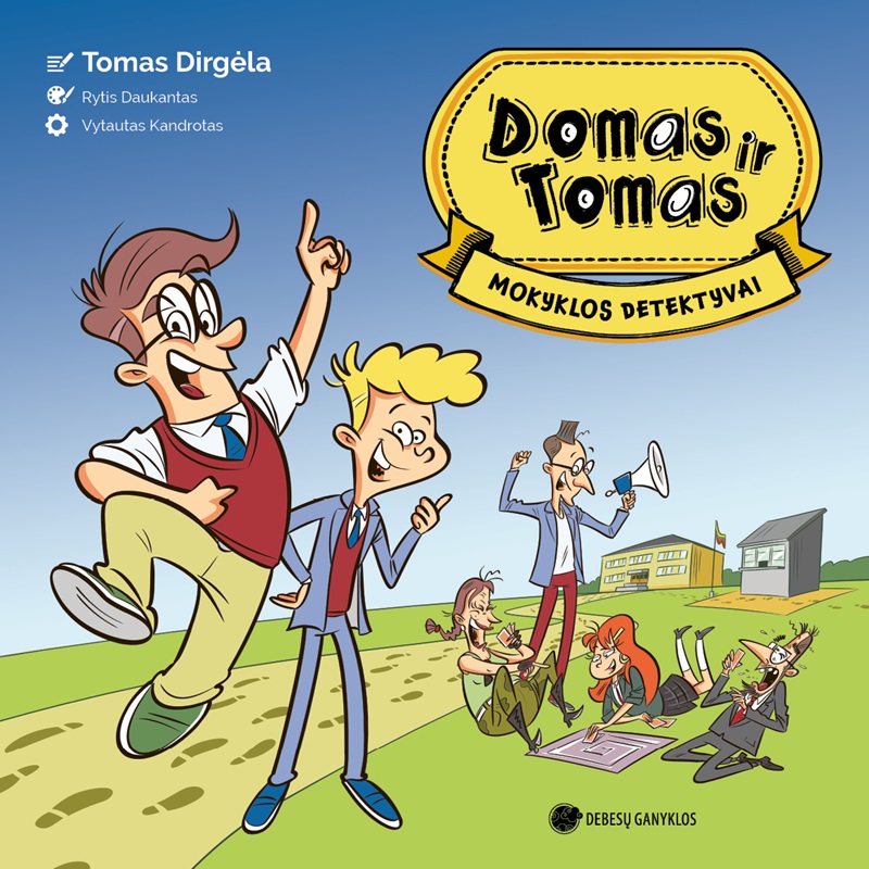 Stalo žaidimas „Domas ir Tomas. Mokyklos detektyvai“