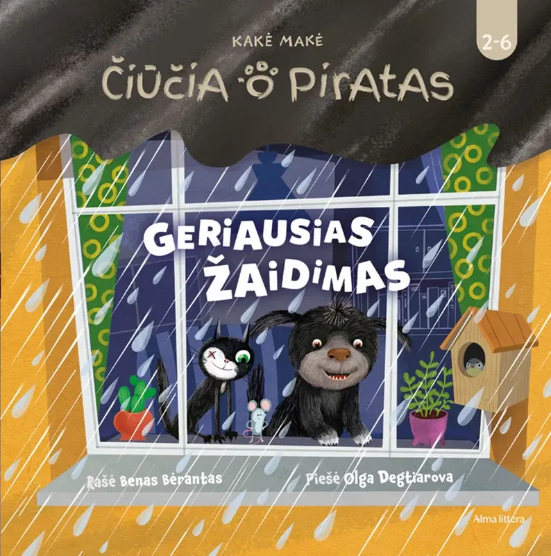 Čiūčia ir Piratas. Geriausias žaidimas