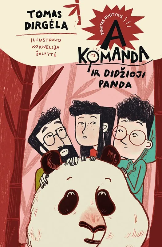 A komanda ir didžioji panda. Penktas nuotykis