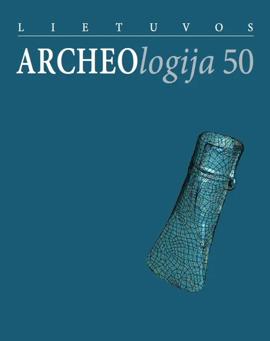 Lietuvos archeologija T. 50