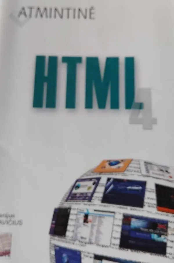 HTML 4 Atmintinė