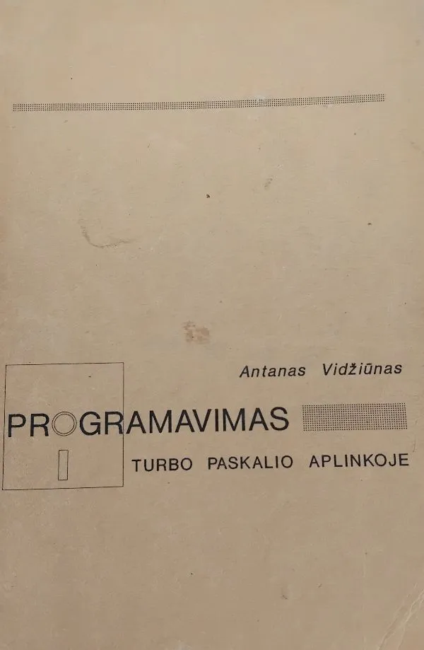 Programavimas turbo paskalio aplinkoje