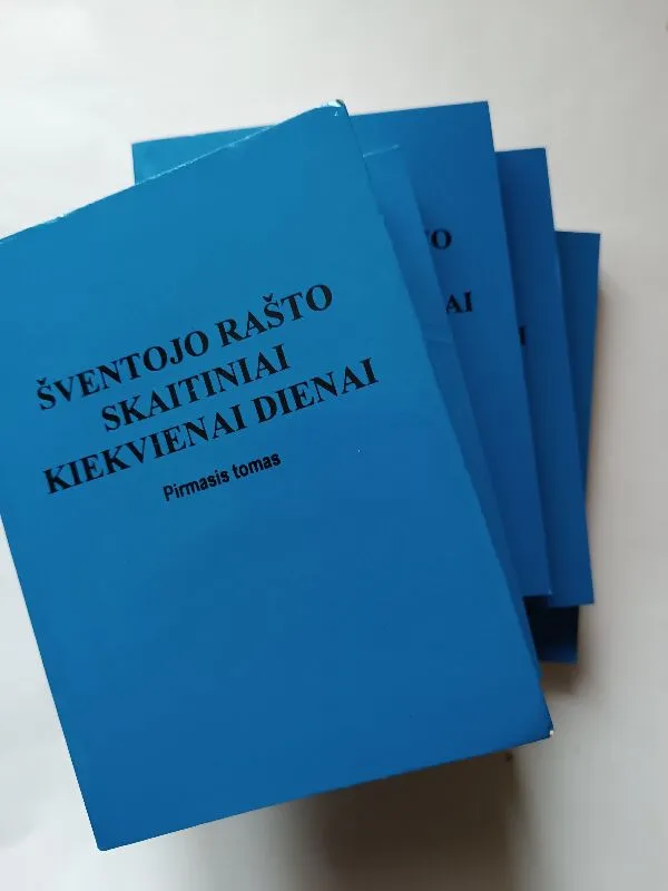Šventojo Rašto skaitiniai kiekvienai dienai (5 tomai)