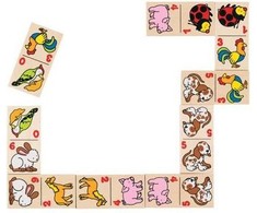 Goki Domino mediniai gyvūnai