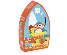 Scratch Europe Puzzle Game - Cards Find the Penguin