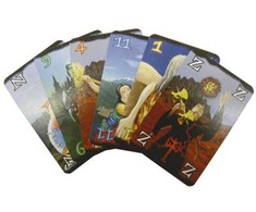 Us Games Systems Fantasy Wizard kortų žaidimas