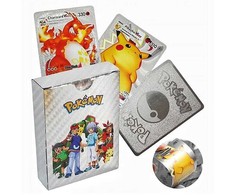 Sidabrinė Pokemon kortų kaladė 52vnt. TCG Sidabrinis - Limited Edition