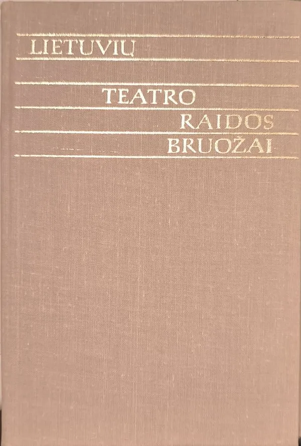 Lietuvių teatro raidos bruožai (2 knyga)