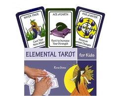 Schiffer Elemental Tarot for Kids kortos vaikams