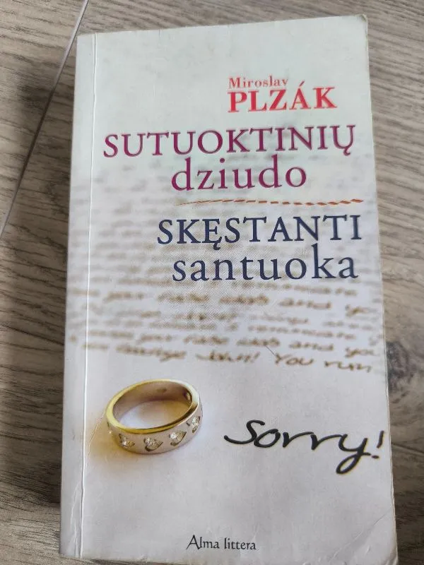 Sutuoktinių dziudo. Skęstanti santuoka