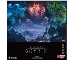 PIECES „Good Loot“ – žaidimų dėlionė: „The Elder Scrolls V“ – „Skyrim“ (1000 detalių)