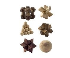 Djeco Mokomasis galvosūkių rinkinys - Woodix ( DJ08464 )