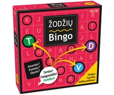 Tactic Stalo žaidimas - Žodžių BINGO (Lietuvių kalba)