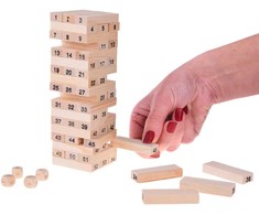 Jokomisiada Žaidimo bokštas iš medžio